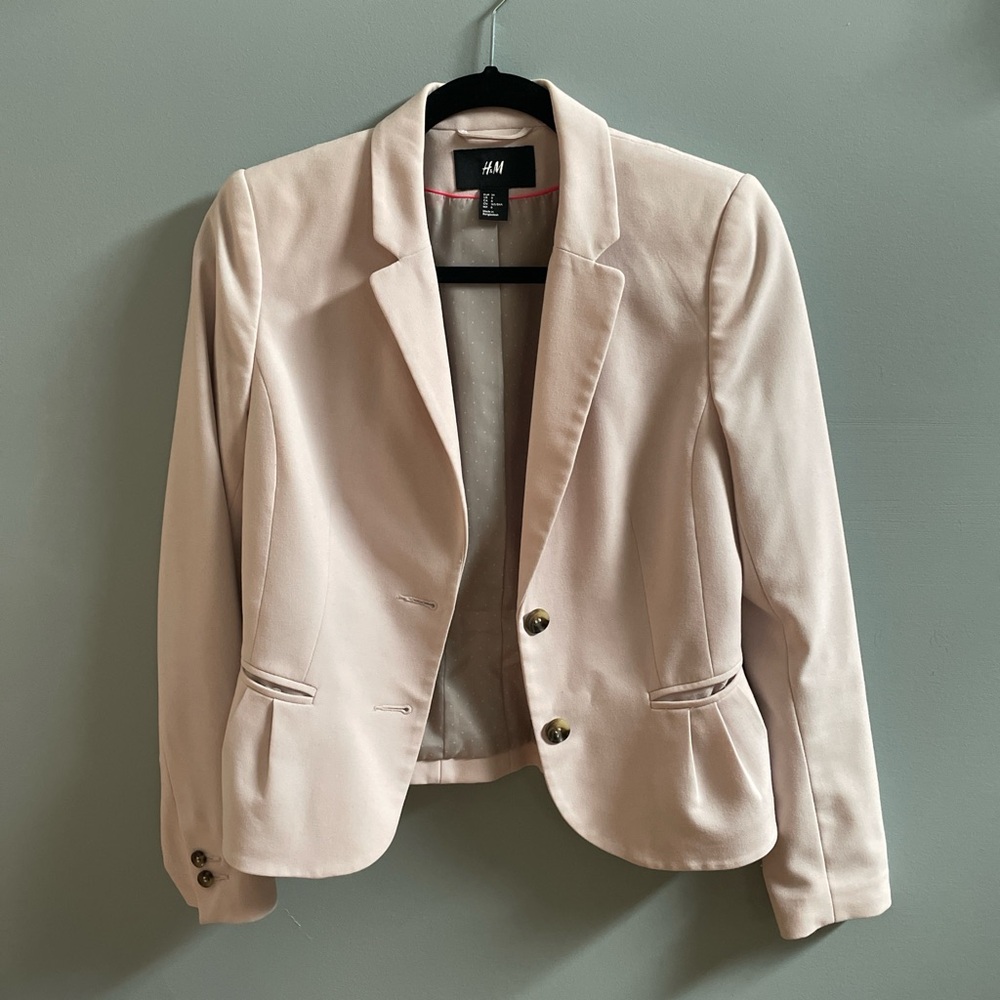 H&M Cream Women's Blazer